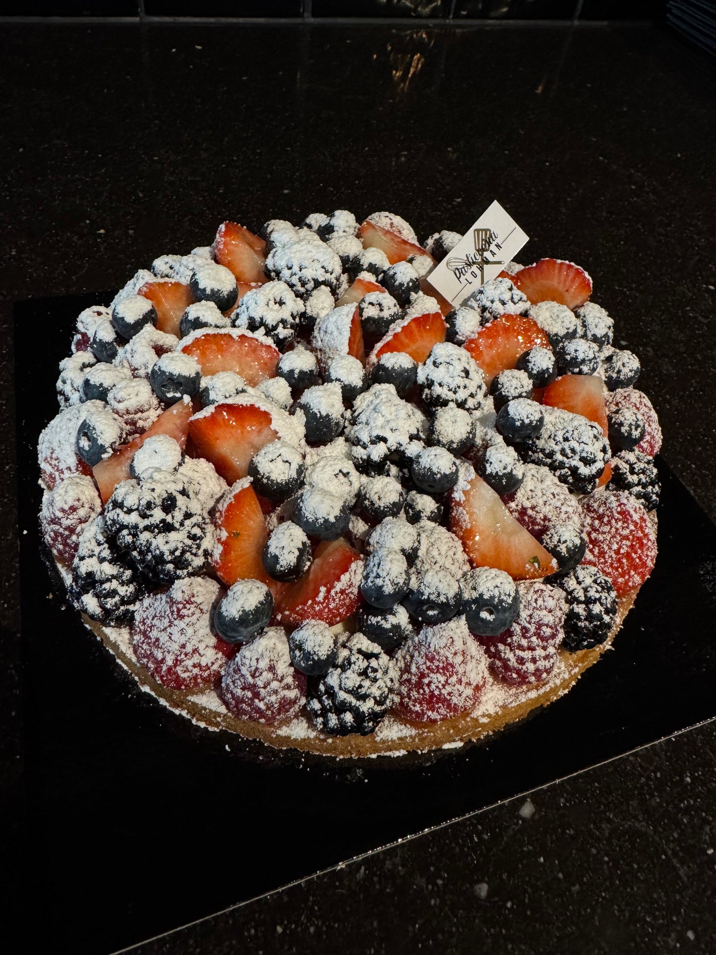 Croute fruit rouge 10 personen