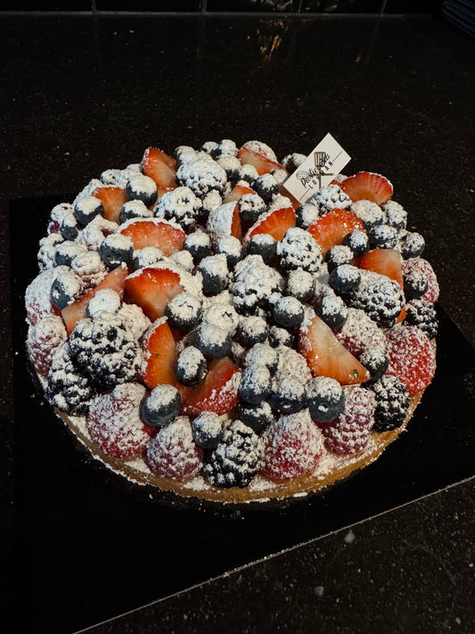 Croute fruit rouge 10 personen