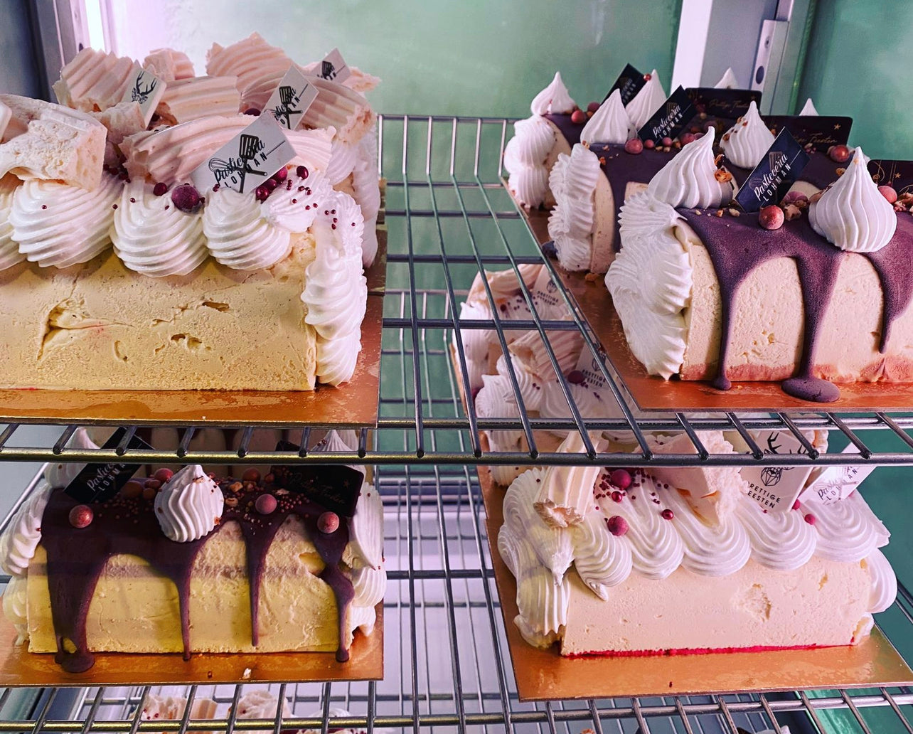 Tricolore ijs buche 8 personen