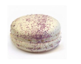 Macaron yoghurt kers