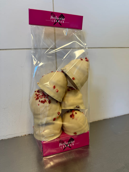 Melo cakes aardbei - 6 stuks